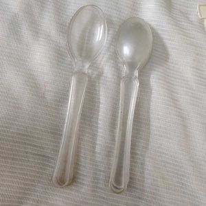 🆕 Disposable Spoons Set for party