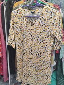 Patterned Tunic Dress