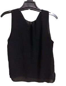 Stylish Chiffon Black Top