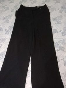 Black Wide-Leg Pants
