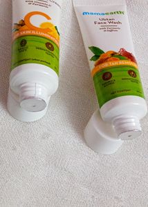 💃combo Of Mamaearth Ubtan Face Wash&amp; Cream
