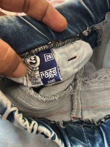 Kids Light Wash Distressed Jeans
