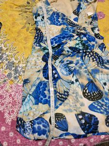 Beautiful Butterfly Print Dress