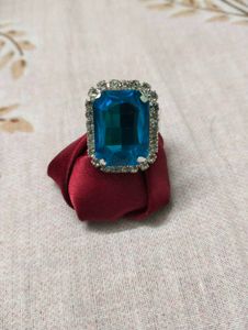 Set of 6 Colorful Gemstone Rings