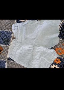 2 new Denim Shorts with freebai 1