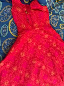 Beautiful Pink Ethnic Gown