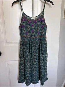 Boho Print Midi Dress