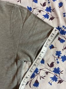 Unisex Shirt Korean Import Grey Colour