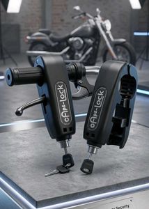 Motorcycle Grip Lock Security