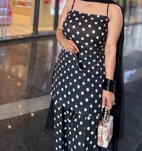 Polka Dot farsi Kurta Set
