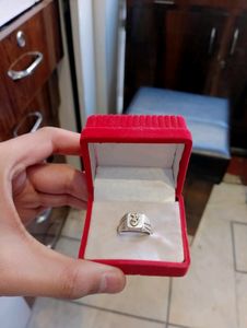 Om Ring Pure Silver