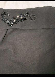 ❤️‍🩹🎉Abaya with Silver Embroidery