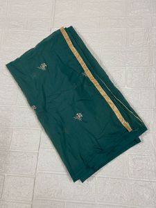 Elegant Green Embroidered Kurta Set with Dupatta