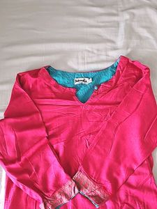 Hot Pink Kurta XS