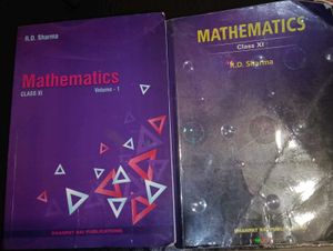 R.D. Sharma Mathematics Class XI Books