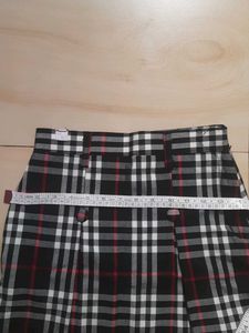 Classic Plaid Pleated Mini Skirt