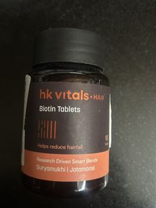 Combo Gummies And Hk Vital Biotin Tablets