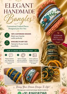 Pink Silk Thread Bangles with Pearls