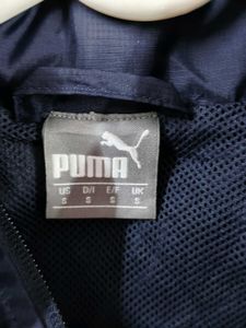 Men's Puma Navy Hooded Jacket