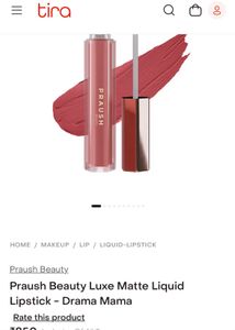 PRAUSH luxe matte lipstick