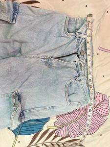 Light Wash Cargo Jeans