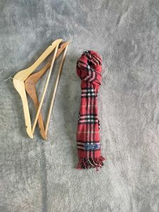 Designer Plaid Scarf