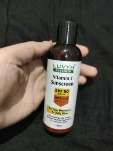 Luvyh Vitamin C Sunscreen SPF 50