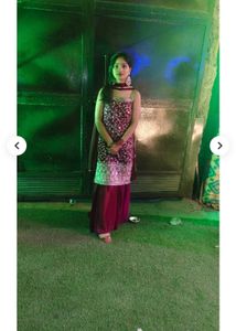 Embroidered Lehenga Choli Set (sharara)