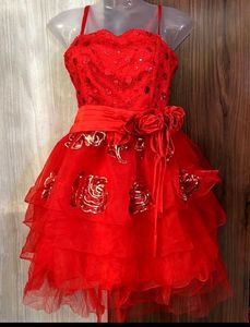 Stunning Red Party Dress