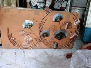 Large Metal Decor - Floral Theme