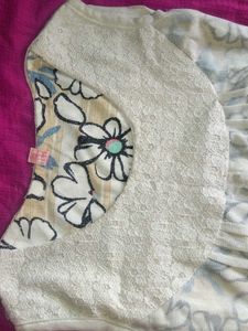 Vintage Lace & Floral Cardigan