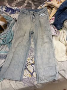 washed Baggy jeans