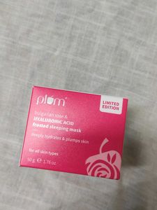 Plum Bulgarian Rose Hyaluronic Acid Sleeping Mask