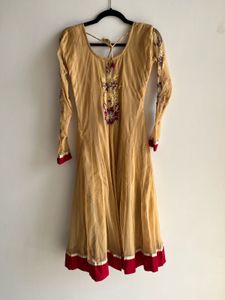 Once used Exquisite Embroidered Anarkali Suit
