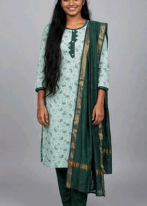 Elegant Paisley Print Kurta Set xxxl size