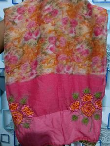 Beautiful Floral Saree