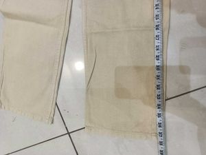 Beige denim Jeans