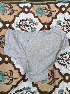 Comfortable Grey Cotton Briefs