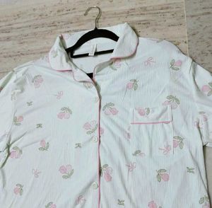 Cute Floral Pajama Set