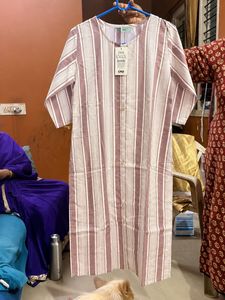 Striped Kurta Set for Women
