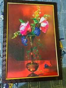 Elegant Floral Still Life Wall Art