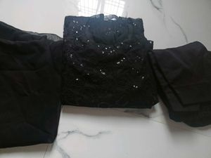 ⚫Chickenkari Elegant Black Kurta Set