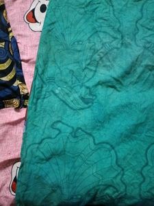 Designer Teal Green Printed Kurta