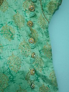 Elegant Green Gown