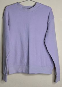Lilac Crew Neck Sweatshirt