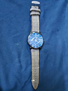 Stylish Blue Dial Watch