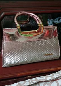 Elegant Rose Gold Handbag