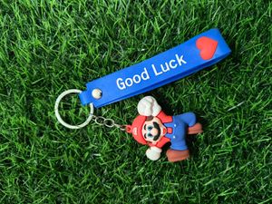 Pack Of 5 Premium Quality Silicon Key Chain