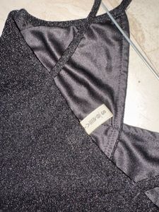 Classic Black Shimmery Dress