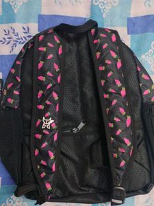 Arctic Fox Backpack with Cute Carrot Pattern